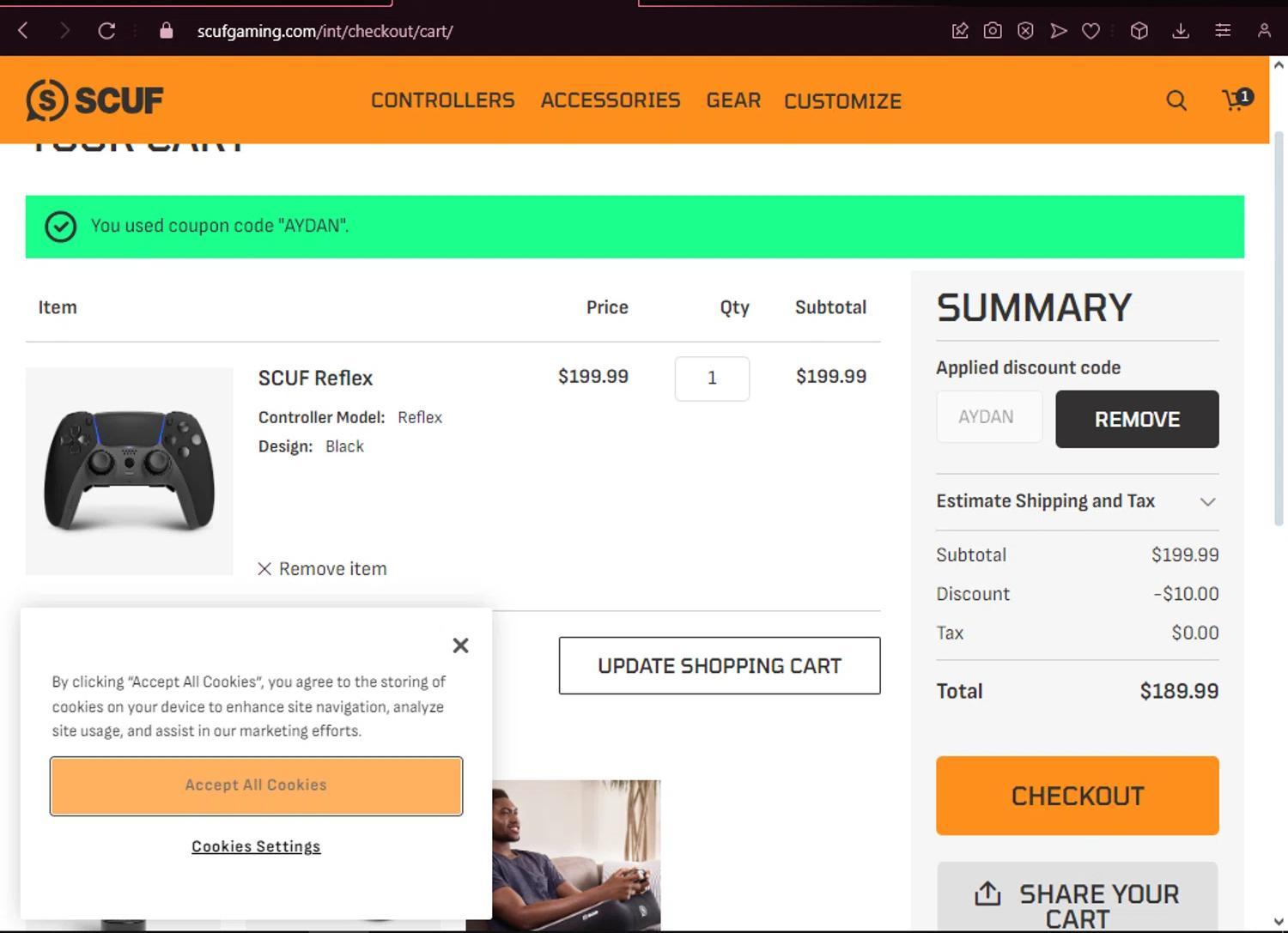 How to apply ScufGaming coupon code